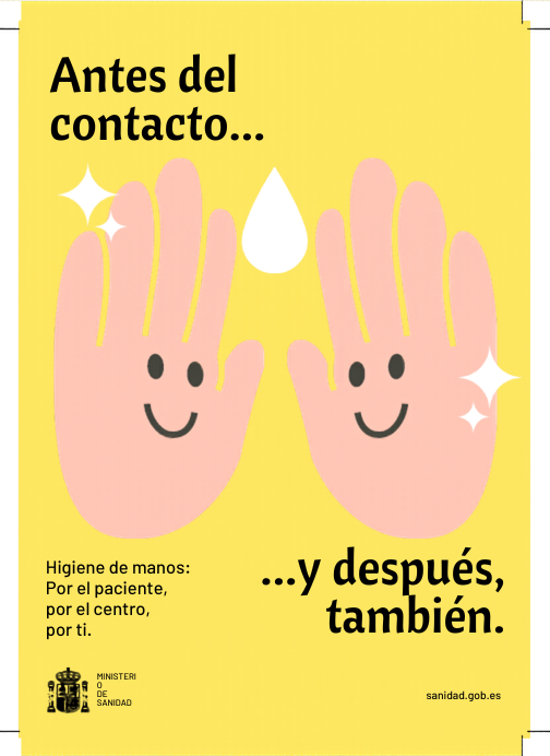 Cartel Higiene de manos