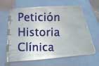Petición de historia clínica