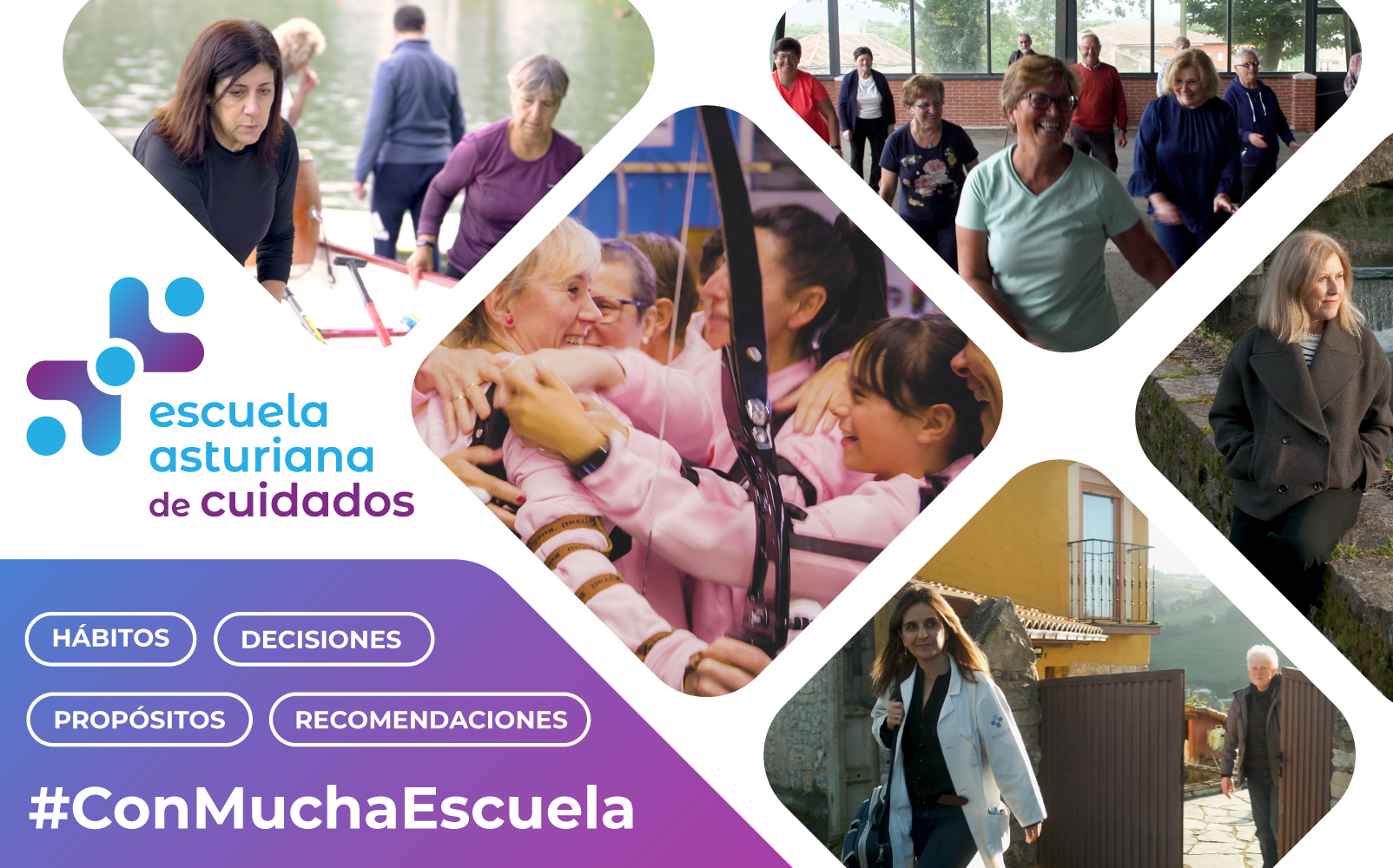 Con mucha Escuela Campaña Escuela Asturiana de Salud Con mucha Escuela Campaña Escuela Asturiana de Salud