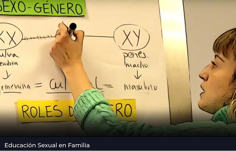 Educación sexual con las familias